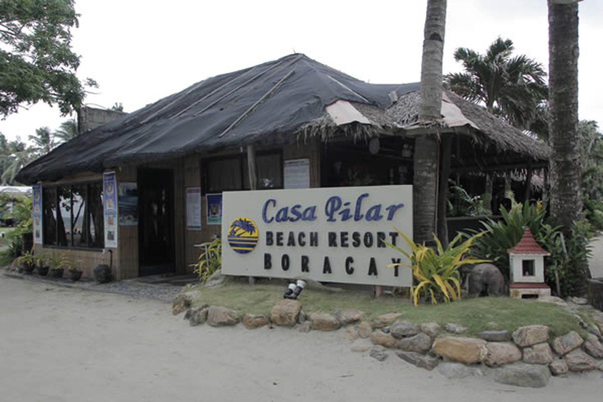 Casa Pilar Beach Resort Manoc-Manoc Dış mekan fotoğraf