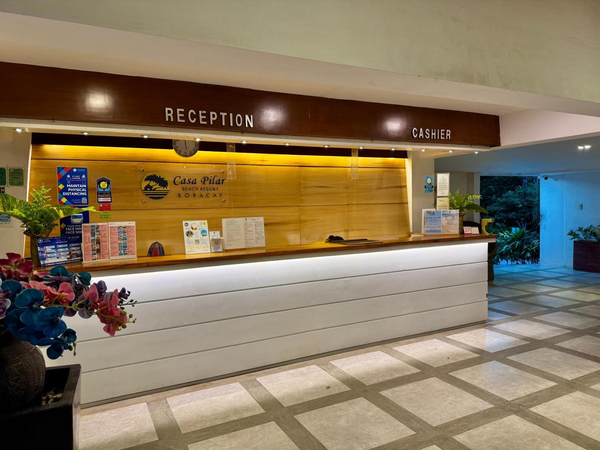 Casa Pilar Beach Resort Manoc-Manoc Dış mekan fotoğraf