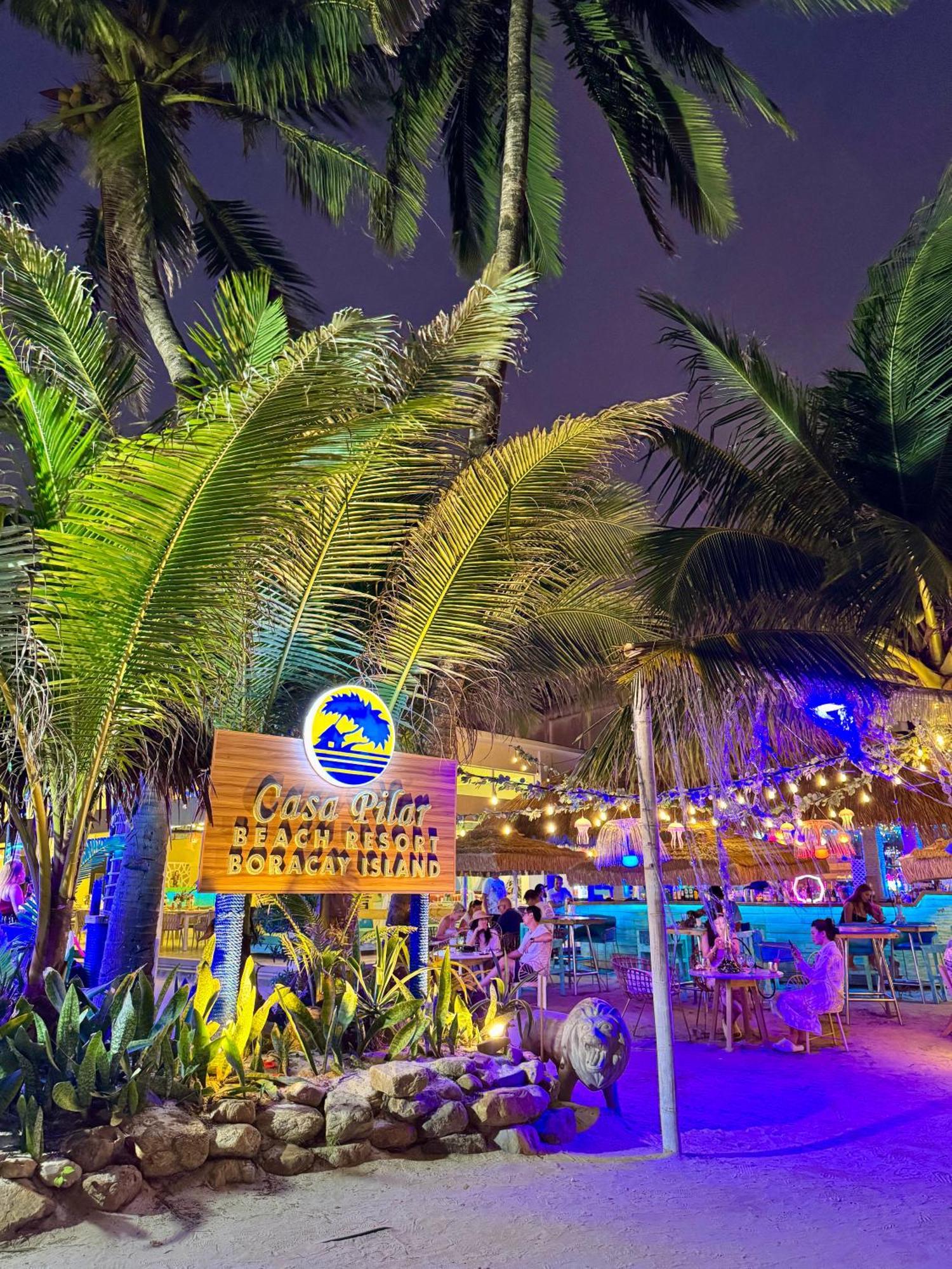 Casa Pilar Beach Resort Manoc-Manoc Dış mekan fotoğraf